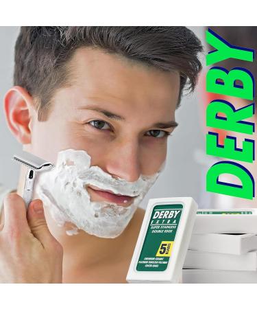 100 Derby Extra Professional Double Edge Razor Blades - Premium Quality for Smooth Shaving | International Shipping Available - Buy Online on GoSupps.com