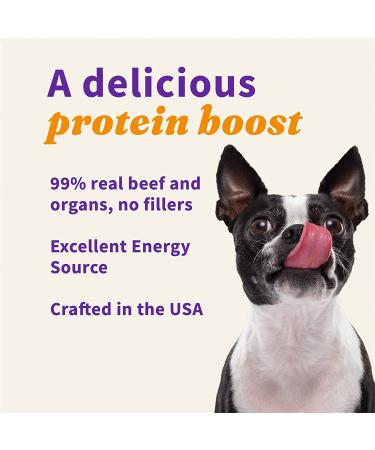 Halo Freeze Dried Raw Beef Protein Topper 3.5-OZ Bag | All Life Stages - Buy Online on GoSupps.com