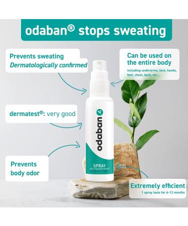 Odaban Overnight Antiperspirant Clinical Strength Aluminium Chloride Strong Antiperspirant for Excessive Sweating Fragrance-free 2x1oz (Pack Of 2) 1 Fl Oz (Pack of 2) - Buy Online on GoSupps.com