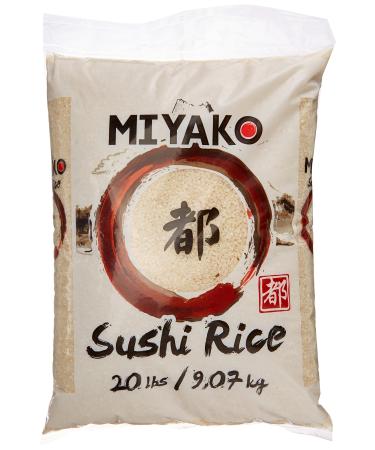 Miyako Sushi Rice Round Grain 1 Pack (1 x 9.07 kg) - Buy Online on GoSupps.com