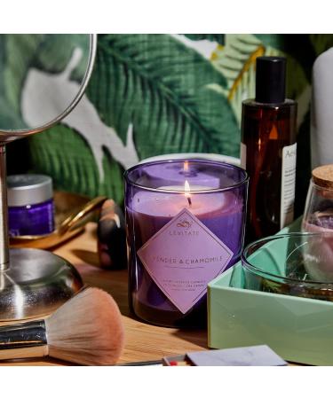 Levitate Timeless Collection Lavender & Chamomile Luxury Candle | Vegan Aromatherapy Scented Glass Candle for Elegant Home Decor | 40+ Hour Burn Time - Buy Online on GoSupps.com