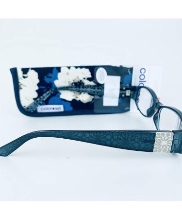 Foster Grant Coloread Blue Posh Women's Reading Glasses +1.25 | Stylish & Comfortable with Case - Shop Internationally - Buy Online on GoSupps.com