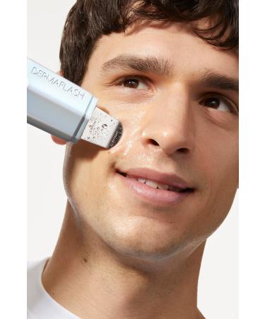 DERMAFLASH DERMAPORE+ Skin Care Device Ultrasonic 2-in-1 Pore Extractor and Serum Infuser Holiday Metallic - Buy Online on GoSupps.com