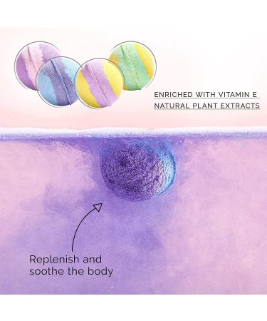 Spa Luxetique Bath Bombs Gift Set - 12 Relaxing Fizzies with Shea Butter & Essential Oils for Women - Ideal for Mom's Birthday - Moisturizing Lush Bath Bombs Bulk - 12 Count Pack - Buy Online on GoSupps.com