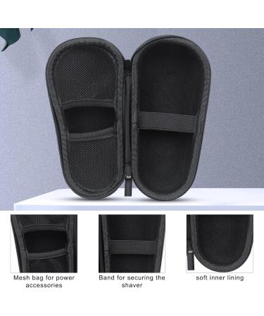Skycase Hard Travel Protection Case for Brown Series 3/5/7/9 - Universal Razor Cover & Bag for Men - Durable Black Design - Buy Online on GoSupps.com