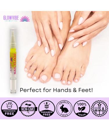 Buy Nail Elixir Cuticle Oil Pen | Nourishing Nail Serum with Vitamin E & Jojoba Oil | Fragrance-Free Manicure & Pedicure Essential - International Shipping Available - Buy Online on GoSupps.com