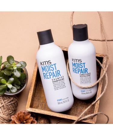 KMS Moist Repair Shampoo 300ml - Hydrating Hair Cleanser - Buy Online on GoSupps.com