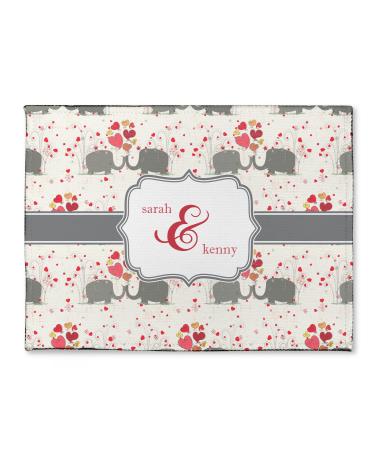 YouCustomizeIt Personalized Elephants in Love Microfiber Screen Cleaner