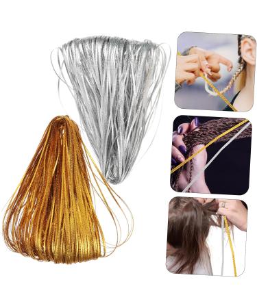 Beavorty 6 Sets dreadlocks hair rope hair ties for girls dreadlock hair products braided hair clip braiding hair jewelry for braids hair ribbon hair stuff gold jewelry clothing Miss plastic - Buy Online on GoSupps.com