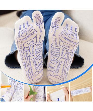 Reflexology Massage Socks for Women | Acupressure Foot Socks & Massage Tools for Pressure Point Relief - Buy Online on GoSupps.com