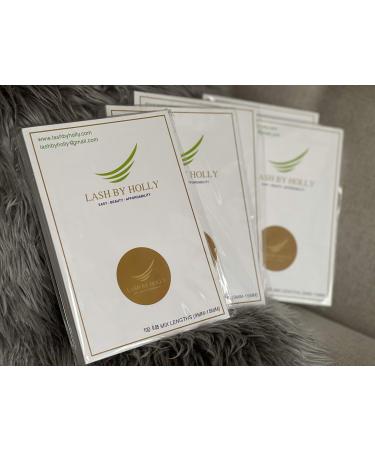 LASH BY HOLLY PRE-MADE HAND MADE LASH FANS- MIX LENGTHS 9-15MM. C D curl. 600 FANS/TRAY FOR 3D 4D 5D 6D 7D 8D. 500 FANS/TRAY FOR 10D. 480 FANS/TRAY FOR 12D. 400 FANS/TRAY FOR 14D (8D C)