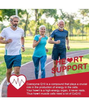 Sugar Free CoQ10 Gummies 250MG | High Absorption Coenzyme Q10 Magnesium Glycinate & Niacin | Heart Health & Energy Support | 60 Count - Buy Online on GoSupps.com