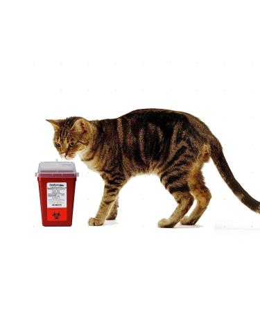 OakRidge Products 1 Quart Sharps & Biohazard Disposal Container - Buy Online on GoSupps.com