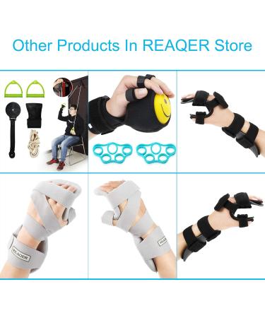 Reaqer Wrist Railed Bandage for Pain Relief | Carpal Tunnel Strain & Arthritis Support (Left) - Buy Online on GoSupps.com