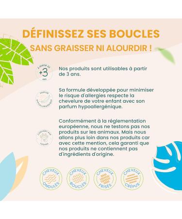 ACTIVILONG - Ti Milkshake Leave In Actikids - Sans Rin age - Cheveux Boucl s Cr pus - D s 3 ans - Definit Et Hydrate - Ingr dients Naturels - Vegan - Parfum Hypoallerg nique - Made In France - 240ml Unique - Buy Online on GoSupps.com