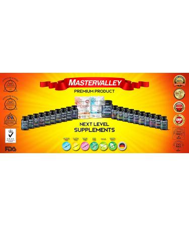 Mastervalley Mega Burner Night - Caffeine-Free Vegan Supplement | Night Burn Extreme | 120 Premium Capsules | Fruit & Plant Blend | Made in Germany - Buy Online on GoSupps.com