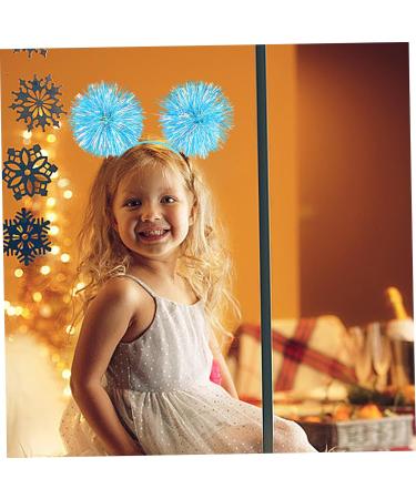 eurNhrN Tinsel Headband with Balls Kids Foil Strips Head Boppers Glitter Christmas Hair Band Performance Stage Cosplay Hair Accessories for Women Girls Christmas Birthday Party Beauty Supplies - Buy Online on GoSupps.com