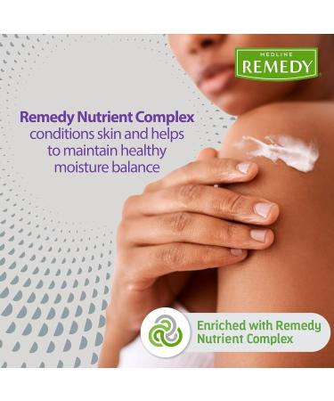 Medline Remedy Specialized Skin Cream Unscented 32 oz. Advanced Moisturizing Formula for Dry Skin Single Pack - Buy Online on GoSupps.com