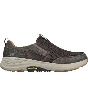 Skechers Men's Go Walk Trail Hiking Shoes - Size 9 Brown | Air Cooled Memory Foam Sneakers - Buy Online on GoSupps.com