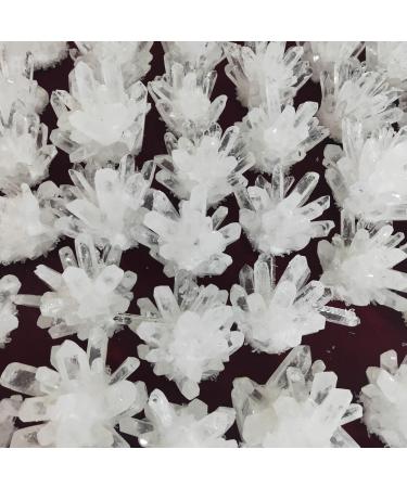 Specimen 1pcs Natural Crystal Cluster Raw Quartz White ReikiStones Crystal Point Specimen Home Decoration Ra Crystals Stone QINTINYIN 700-800g - Buy Online on GoSupps.com