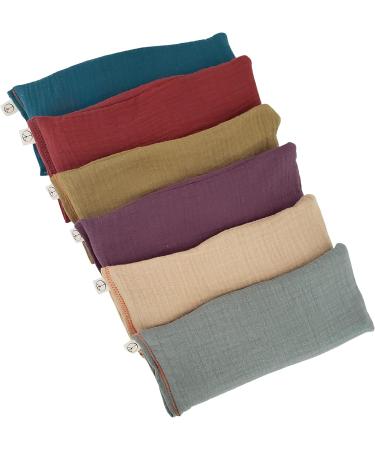 Peacegoods Unscented Eye Pillow - Flax Seed Weighted for Yoga & Meditation - Teal - Buy Online on GoSupps.com