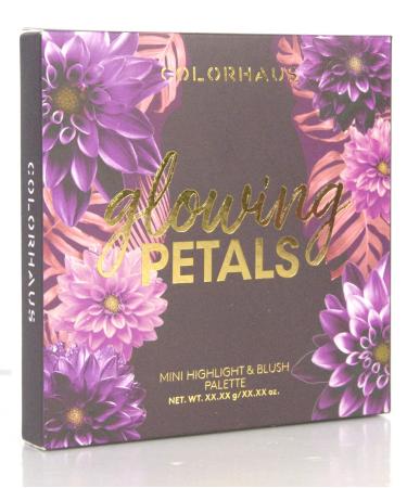 Colorhaus Mini All Eyes on Me Palette - Professional Eyeshadow Palette with Mirror | 4 Light Shades & Wildflower Graphics - International Shipping Available - Buy Online on GoSupps.com