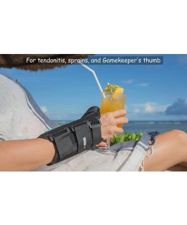 Ossur Formfit Thumb Spica Wrist Brace for DeQuervain's Tendonitis & Arthritis | Removable Aluminum Stays, Contact Closure Straps | Breathable Material | Right X-Small - Buy Online on GoSupps.com