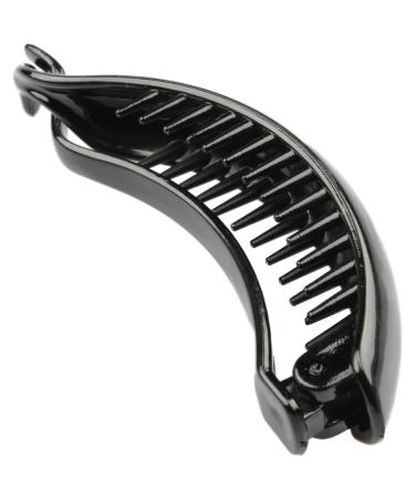 Hair Accessories Banana Clip Hair Clip Hair Comb Fish Clip Black Or Tort Fancy Banana Clip Slide by Unknown
