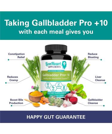 Gallbladder Support Formula Supplements for Natural Cleanse & Digestive Health - Includes Artichoke, Milk Thistle, Beet & Turmeric - 60 Caps - Buy Online on GoSupps.com