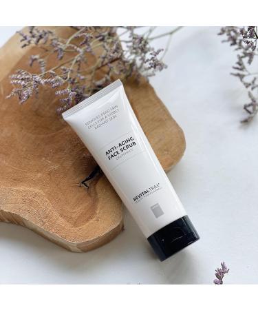 RevitalTrax Skin Rejuvenating Grapefruit Facial Scrub - Exfoliating 100ml for Glowing Skin | International Shipping - Buy Online on GoSupps.com