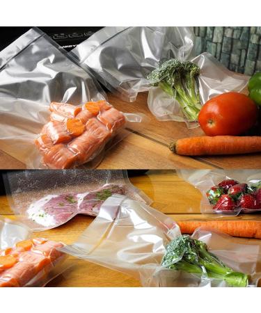 Neeyer Vacuum Sealer Bags - 100 Pint Pre-Cut BPA Free Bags for Food Saver - Ideal for Meal Prep, Sous Vide and Vac Storage - Buy Online on GoSupps.com