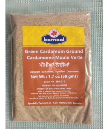 Cardamom green powde product of India 50g Cardamon