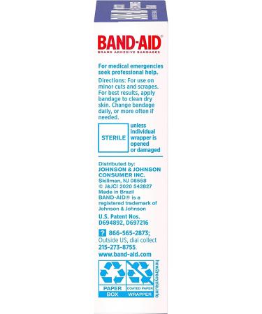Band-Aid Water Block Flex Waterproof Adhesive Bandages - 10 Count Pack for Knuckles & Fingertips - Buy Online on GoSupps.com