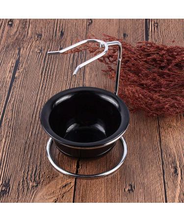 Premium Stainless Steel Shaving Brushes Razor Holders & Black Shaving Bowls for Home & Salons - Perfect for Effortless Shaving - Buy Online on GoSupps.com