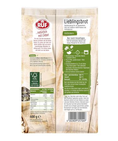 Gluten-Free Pumpkin Seed Bread Mix | 600g Bread Baking Mix Without Flour & Yeast - Buy Online on GoSupps.com