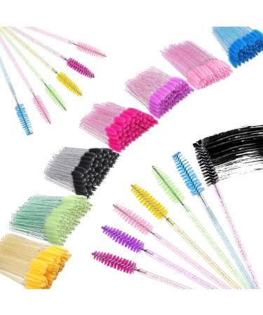 E-HORDE 350 Pack Multicolor Crystal Mascara Brushes Disposable Eyelash Brush Mascara Wands Applicator Eyebrow Brushes Makeup Cosmetic Brush Extension Supplies Applicator Makeup Brush Kits - Buy Online on GoSupps.com