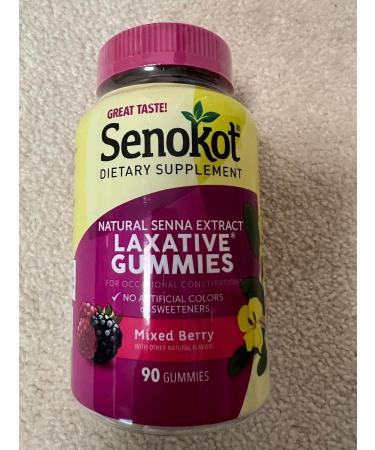 GOOFY TURTLE Senokot Laxative Dietary Supplement Pack of 90 GUMMIS - Buy Online on GoSupps.com