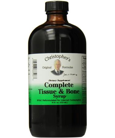 Dr Christopher's Formula Complete Tissue and Bone Syrup 16 Ounce - Buy Online on GoSupps.com