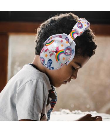 PROTEAR SNR 28 dB Kids Ear Protection Ear Muffs - Unicorn Design for Noise Sensitivity Children - Ideal for Fireworks, Travel, Sports Events - 15*13*10cm - Buy Online on GoSupps.com