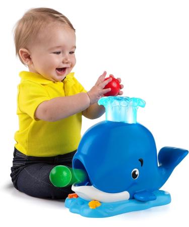 Buy Bright Starts Silly Spout Whale Popper Toy - Musical & Colorful Ball Fun Ships Internationally! - Buy Online on GoSupps.com