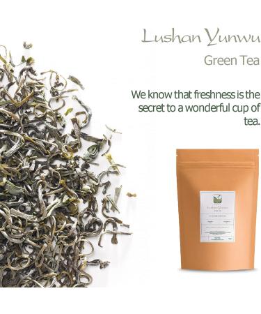 Wild Lushan Yunwu Green Tea - April Wind A Fog-clouded Chinese Tea 100g - Buy Online on GoSupps.com