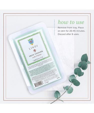 Lindi Skin Cooler Pad - Soothing Hydro-Gel for Reducing Redness and Inflammation (1 Pack, 4x7 in.) - Buy Online on GoSupps.com
