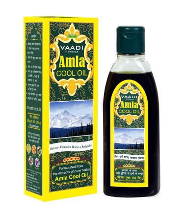 Buy Vaadi Herbals Amla Oil with Brahmi & Amla Extract - 200 ml | Cooling Hair Oil for Healthy Scalp - Buy Online on GoSupps.com