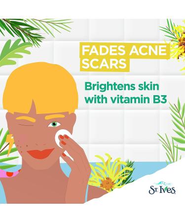 St.Ives Solutions 3-in-1 Face Toner - Tea Tree Extract & Witch Hazel - 8.5 oz - Buy Online on GoSupps.com