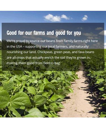 Buy The Good Bean Crispy Favas & Peas - Balsamic Herb, 6oz (Pack of 6) | Healthy Snack - Buy Online on GoSupps.com