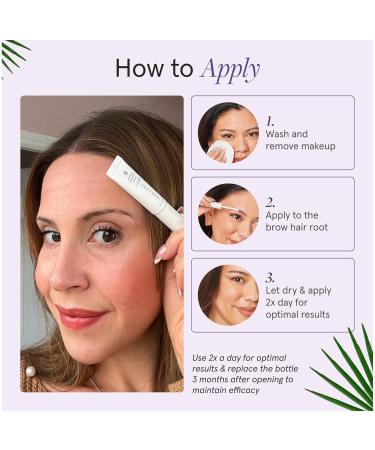 iRESTORE Eyebrow Growth Serum | Vegan Prostaglandin Free & Non Irritating | For Bolder Thicker Fuller Eye Brows with Visible Results | Brow Enhancing Serum | 3 Months Supply 5ml Eyebrow Serum 5mL 3-6 month supply  - Buy Online on GoSupps.com