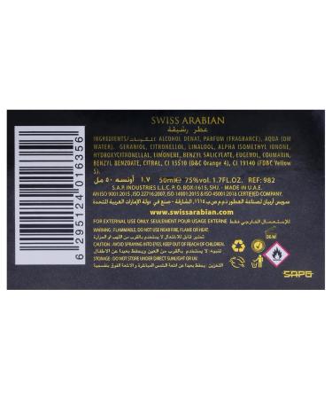 Swiss Arabian Rasheeqa - Luxury Long Lasting Eau de Parfum - Seductive Arabian Perfumes for Women - Luxurious Fragrances of Arabia - 1.7 oz - Buy Online on GoSupps.com