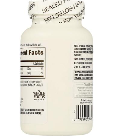 365 by Whole Foods Market Potassium 99mg - 250 Tablets | Essential Mineral Supplement - Buy Online on GoSupps.com