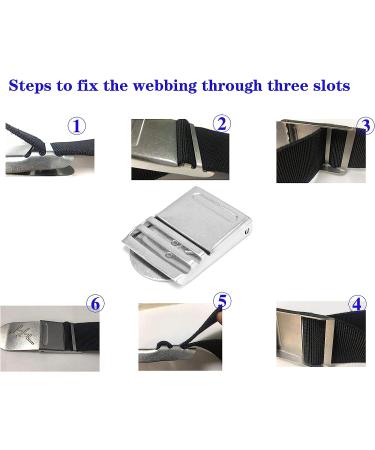 MOPHOEXII Scuba Weight Belt with Detachable Pockets & Quick-Release Buckle - Adjustable Snorkeling Belt for Waist 32-52 - Buy Online on GoSupps.com