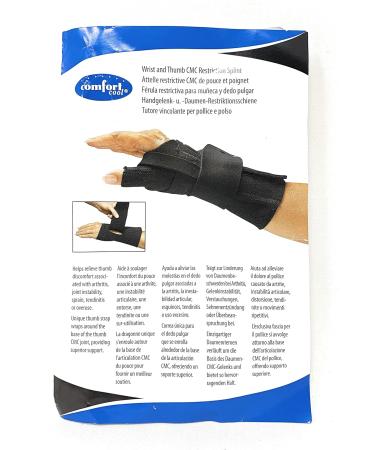 Comfort Cool Arthritis Wrist and Thumb Splint - Large Right | Effective Pain Relief for Optimal Support - Buy Online on GoSupps.com
